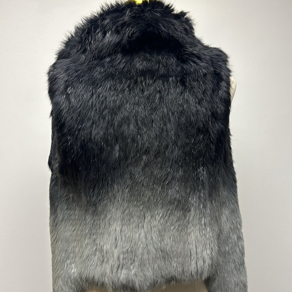 Yves Salomon Rabbit Fur Ombré Vest - Picture 8 of 9